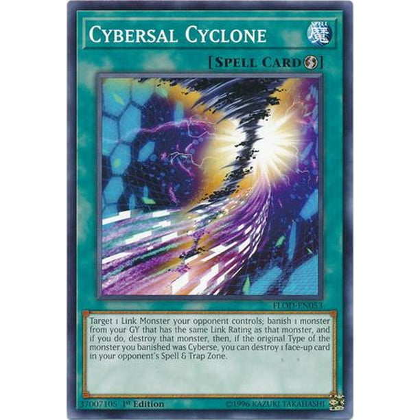 Double Cyclone Yugioh Card Genuine Yu-Gi-Oh Trading Card
